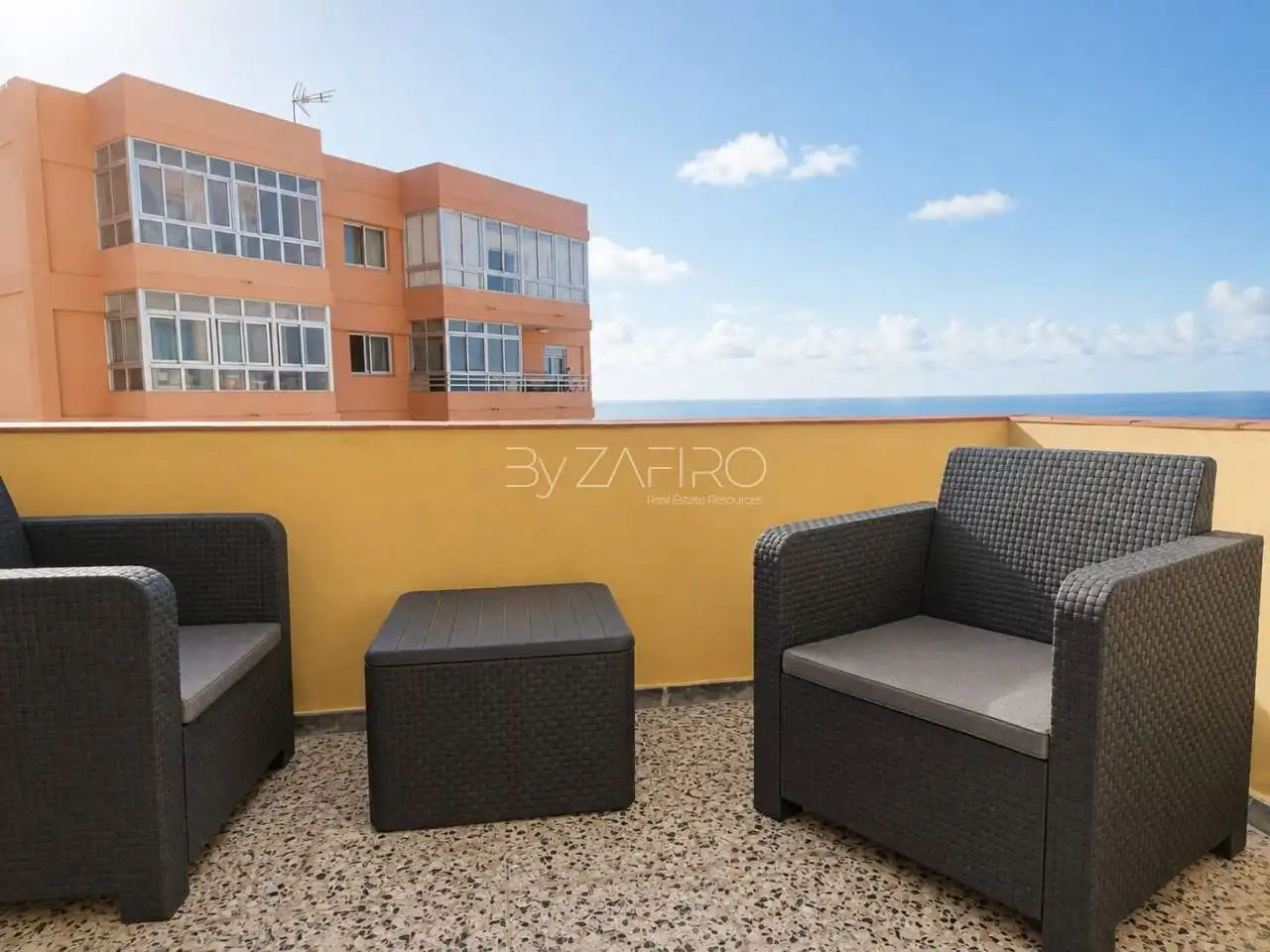 Terrasse von Wohnung zur Miete in San Cristóbal de la Laguna mit Möbliert und Balkon