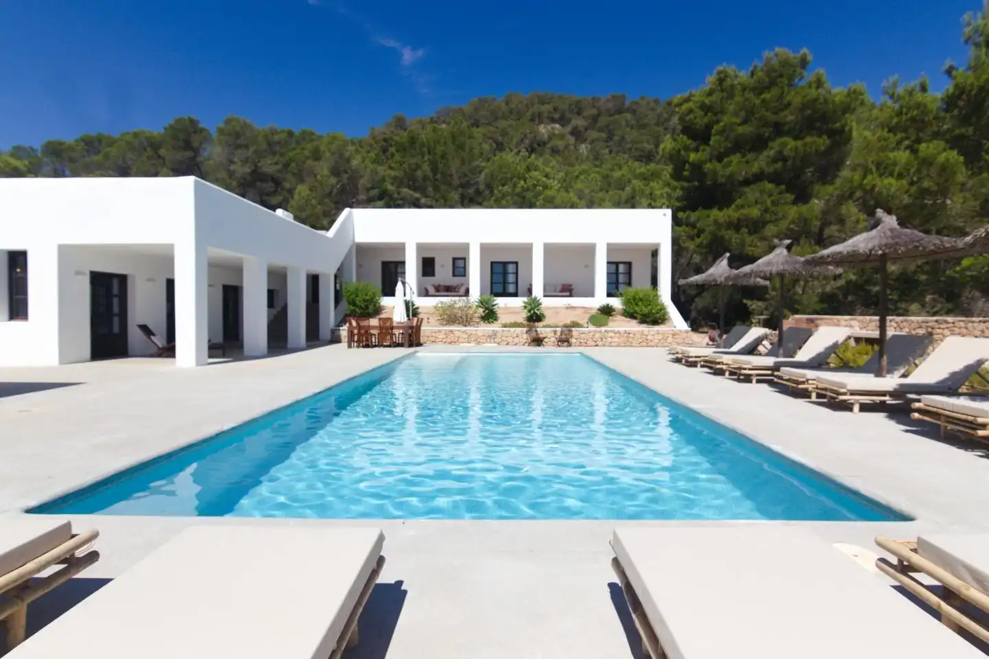 Piscina de Casa o chalet en venta en Sant Josep de sa Talaia con Jardín privado, Terraza y Piscina