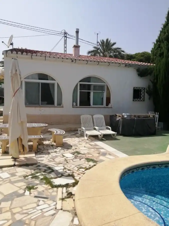 Terrassa de Casa o xalet en venda en Calpe / Calp amb Jardí privat, Terrassa i Moblat