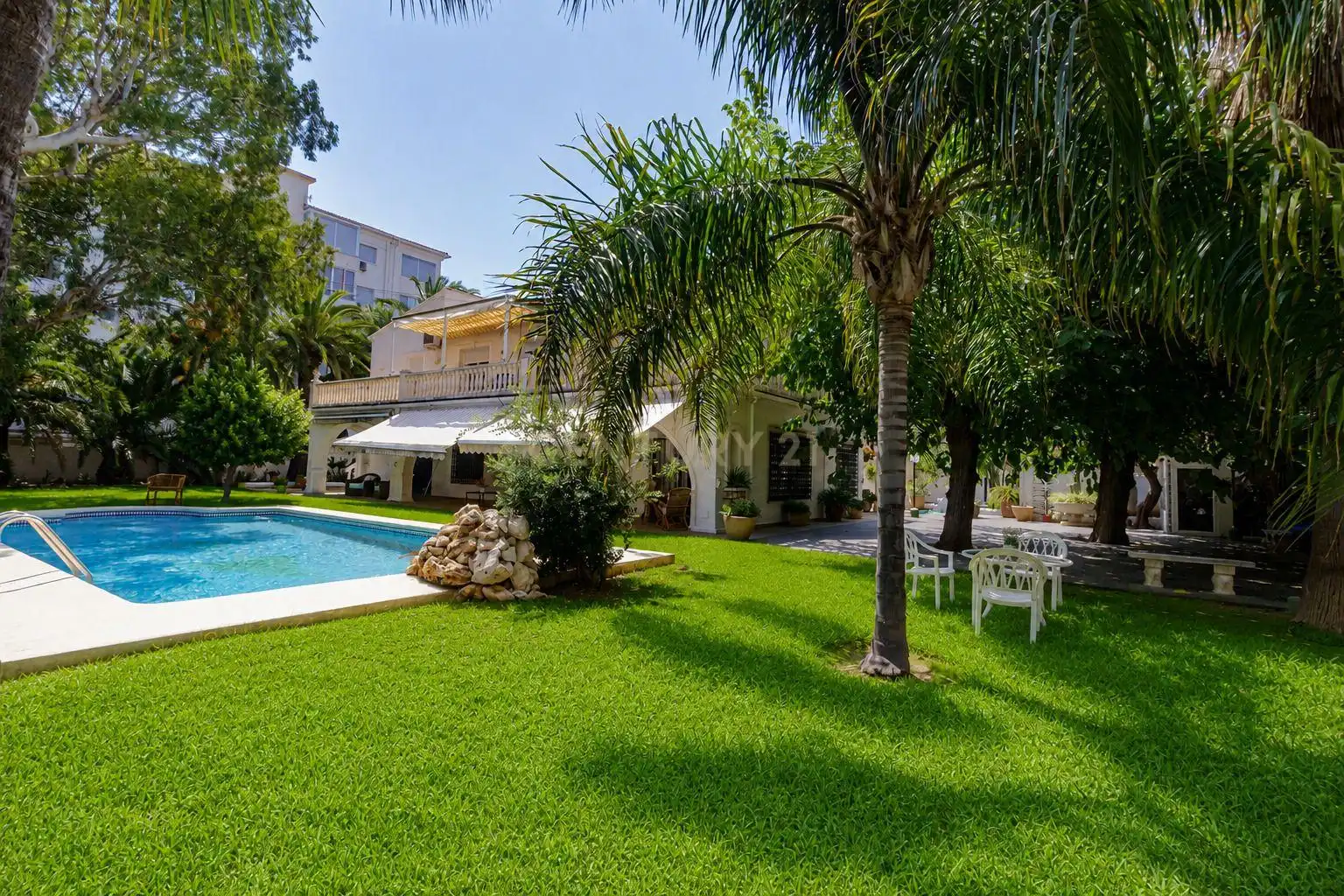 Garden of Houses for sale in Dénia  with Air Conditioner, Private garden and Storage room