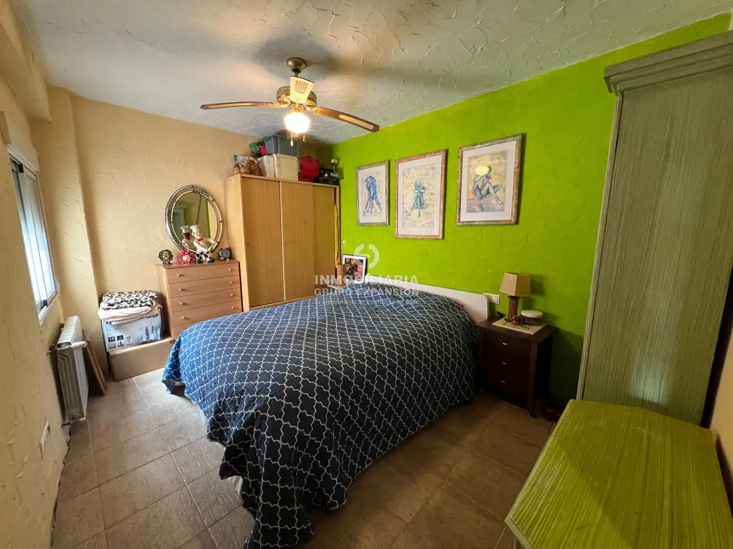 Bedroom of Flat for sale in Aspe  with Air Conditioner, Heating and Terrace