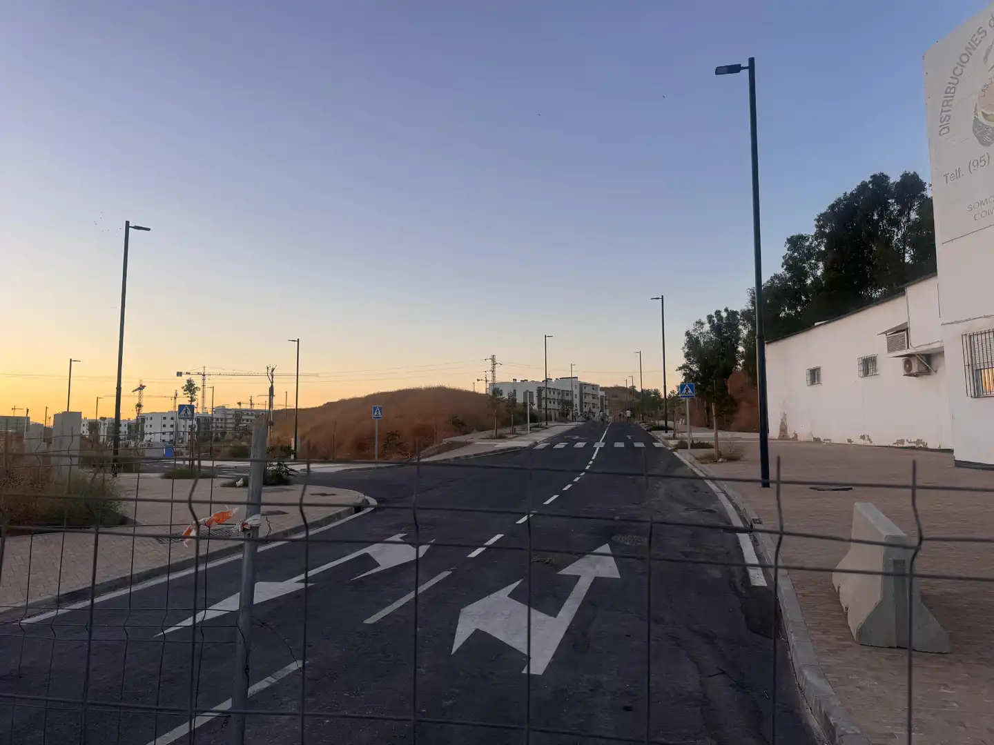 Vista exterior de Terreno en venta en Cruz de Humilladero