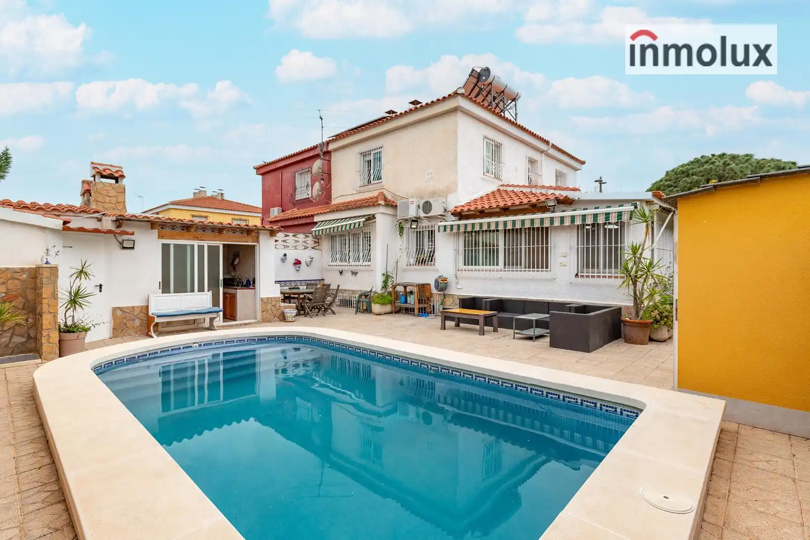 Exterior view of Detached homes for sale in San Vicente del Raspeig / Sant Vicent del Raspeig  with Air Conditioner, Heating and Swimming Pool