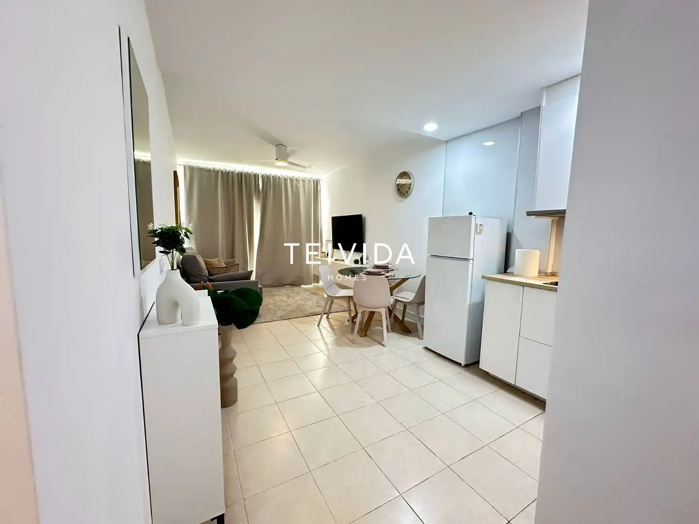 Bedroom of Flat for rent in Santiago del Teide  with Air Conditioner, Terrace and Swimming Pool