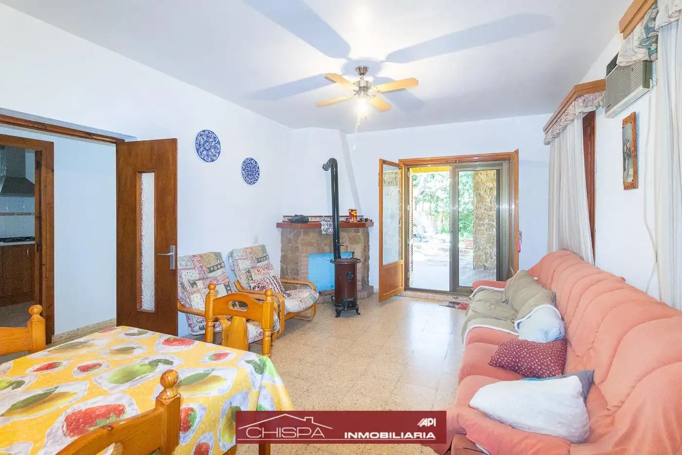 Sala de estar de Casa o chalet en venta en Serra con Aire acondicionado, Terraza y Trastero