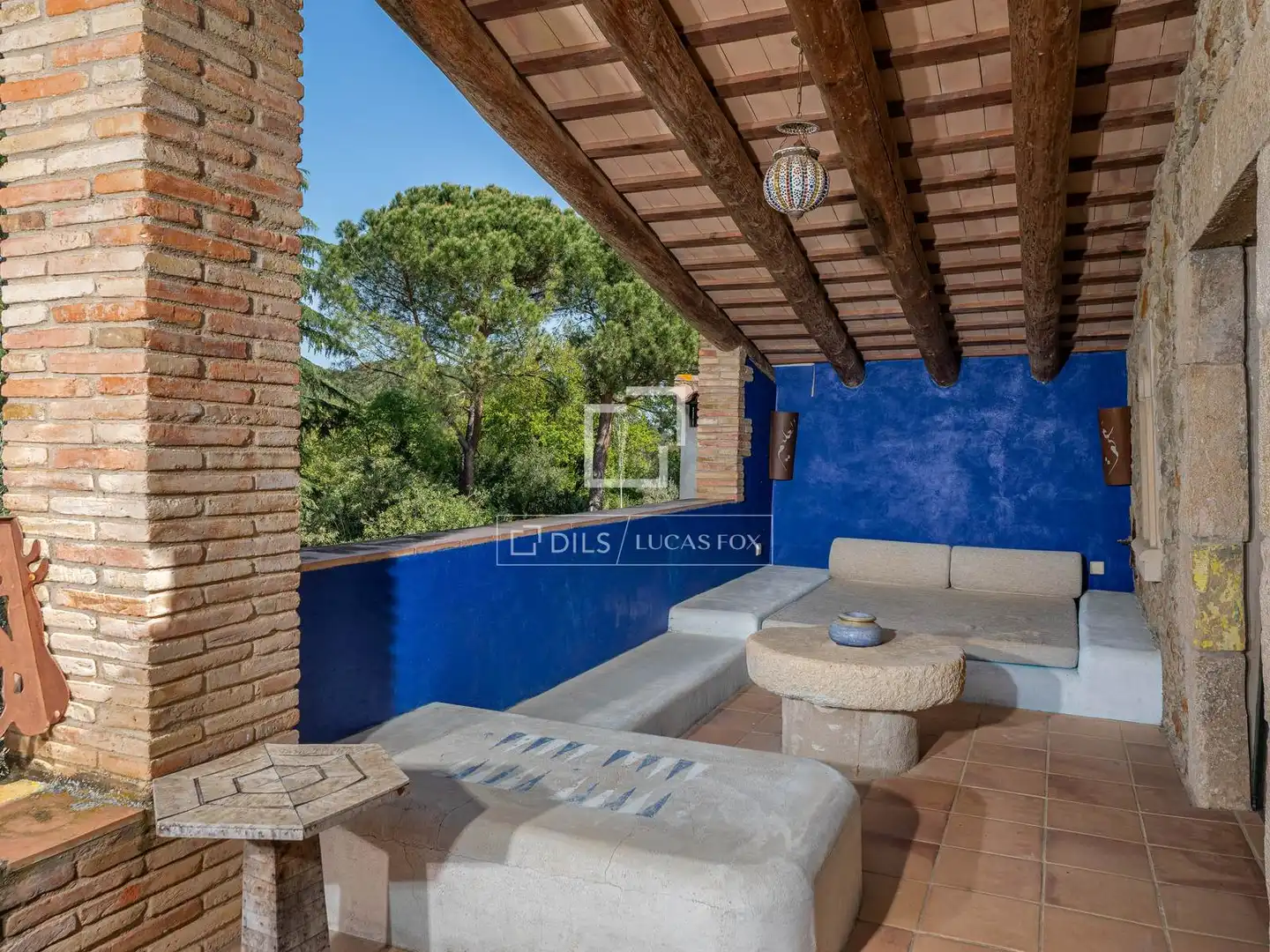 Terrassa de Finca rústica en venda en Sant Martí Vell amb Calefacció, Jardí privat i Traster