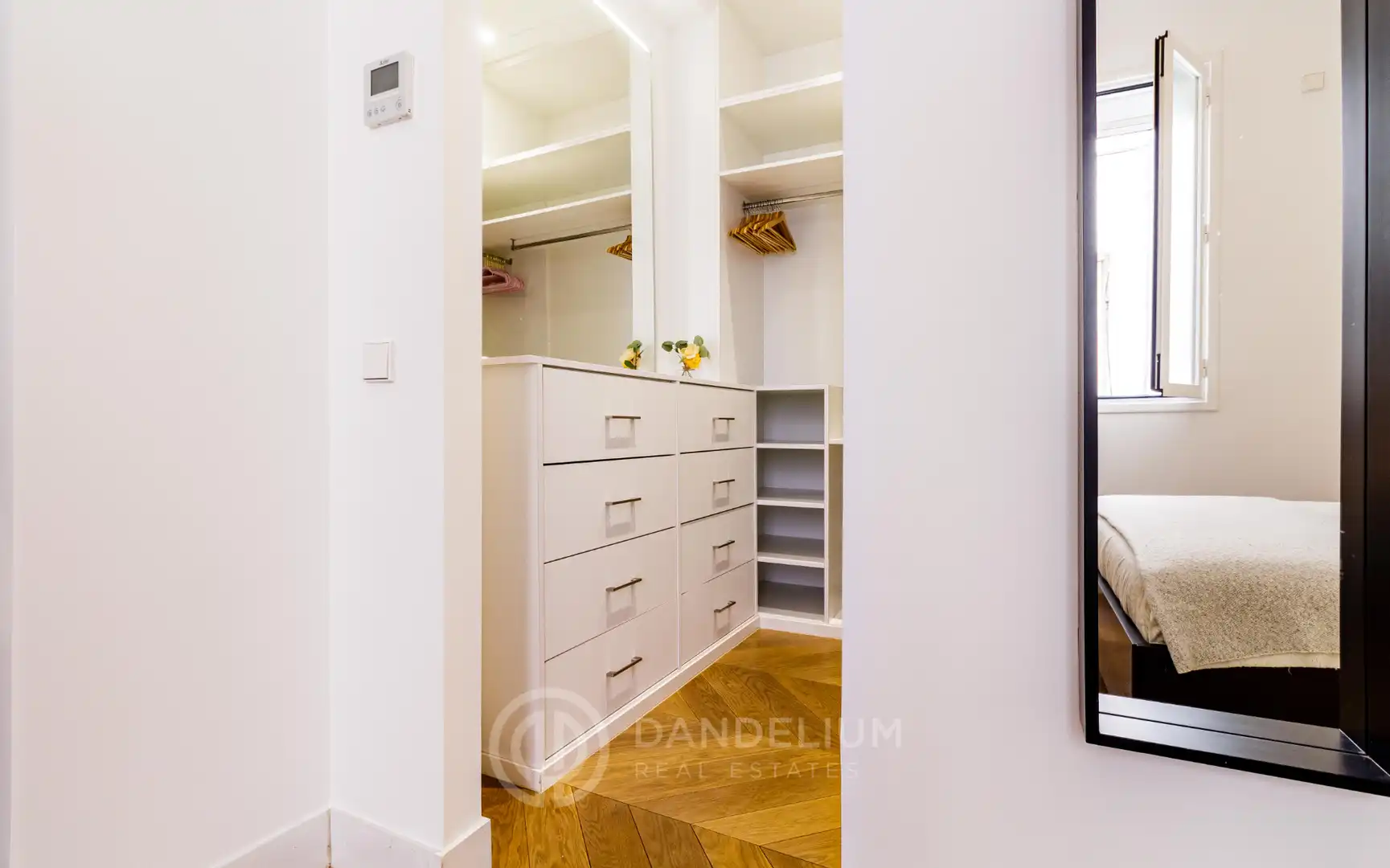 Habitación de Piso de alquiler en Madrid con Aire acondicionado, Calefacción y Parquet