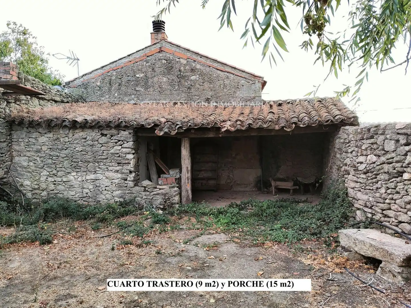 Vista exterior de Casa o chalet en venta en La Mata de Ledesma con Calefacción, Jardín privado y Trastero