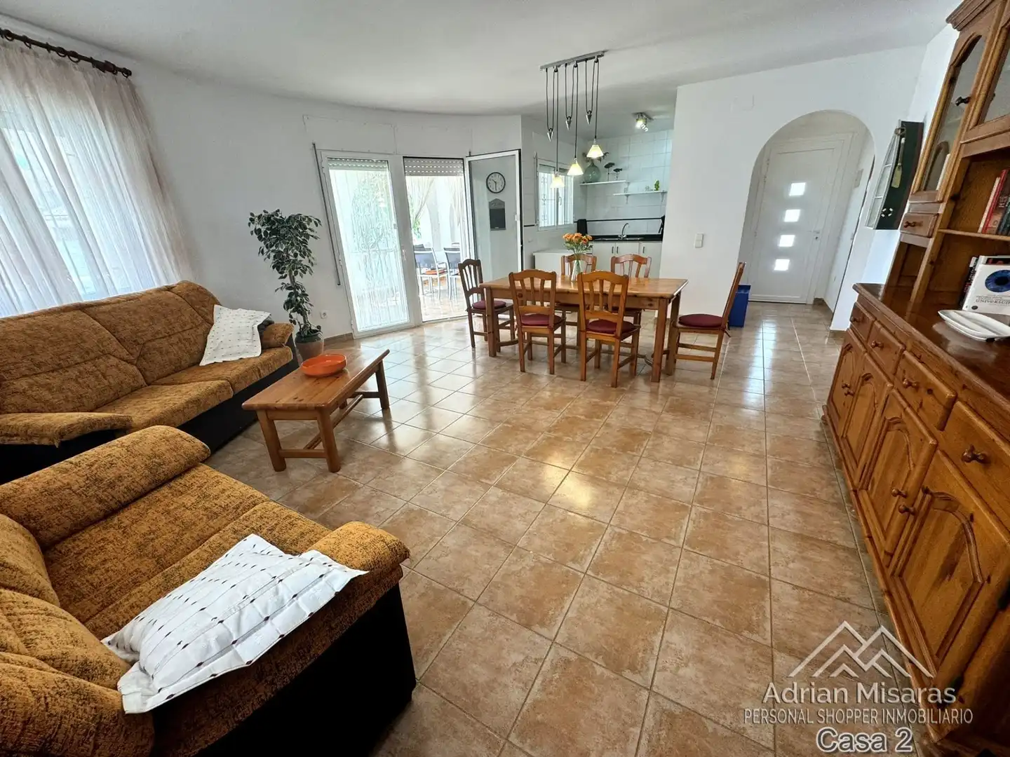 Sala de estar de Casa o chalet en venta en Deltebre con Aire acondicionado, Piscina y Amueblado