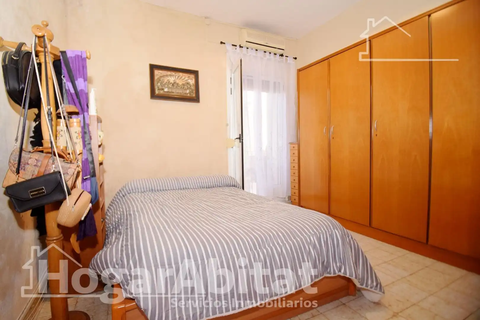 Schlafzimmer von Haus oder Chalet zum Verkauf in Burriana / Borriana mit Heizung, Terrasse und Möbliert