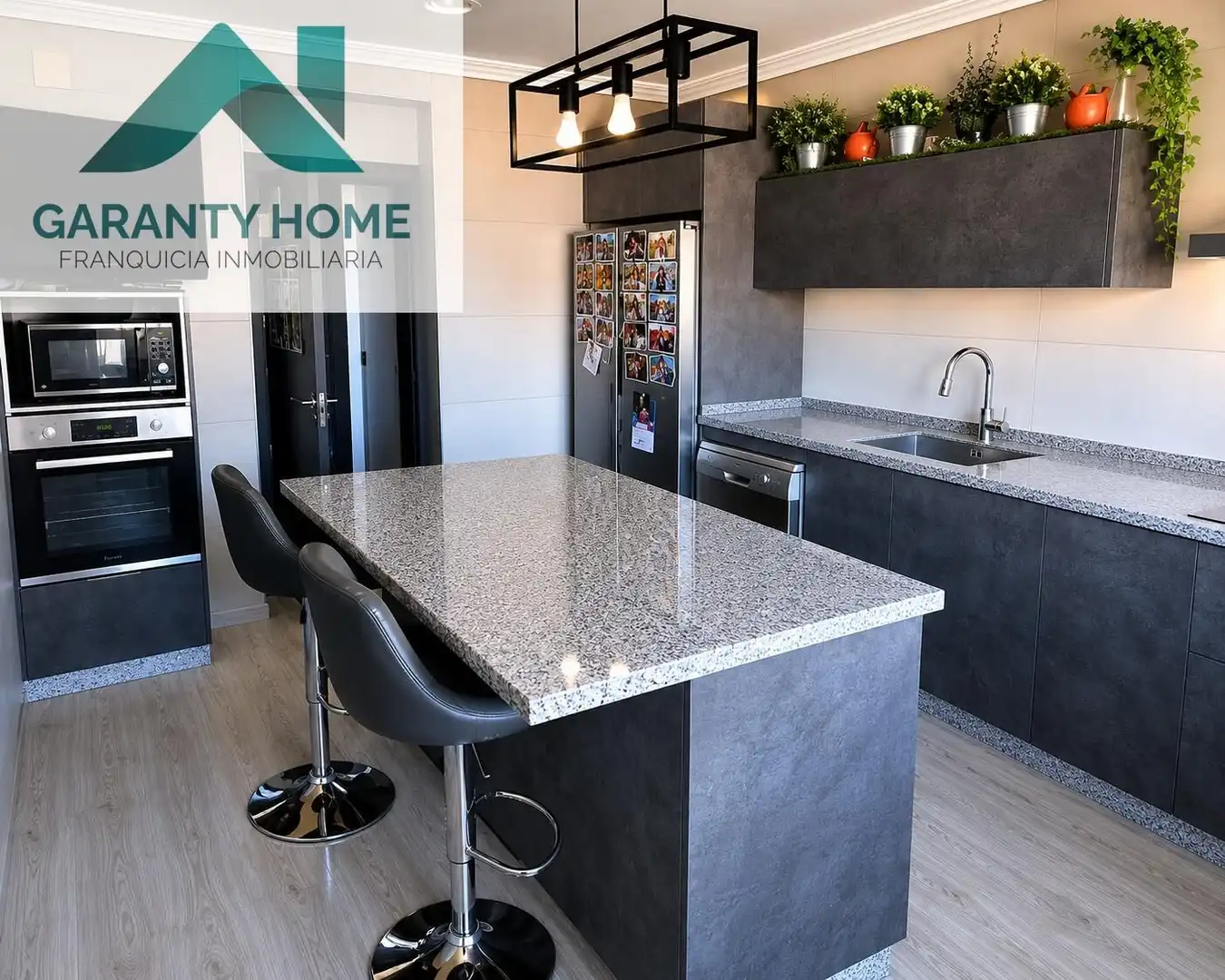 Cocina de Dúplex en venta en Jamilena con Aire acondicionado, Calefacción y Parquet