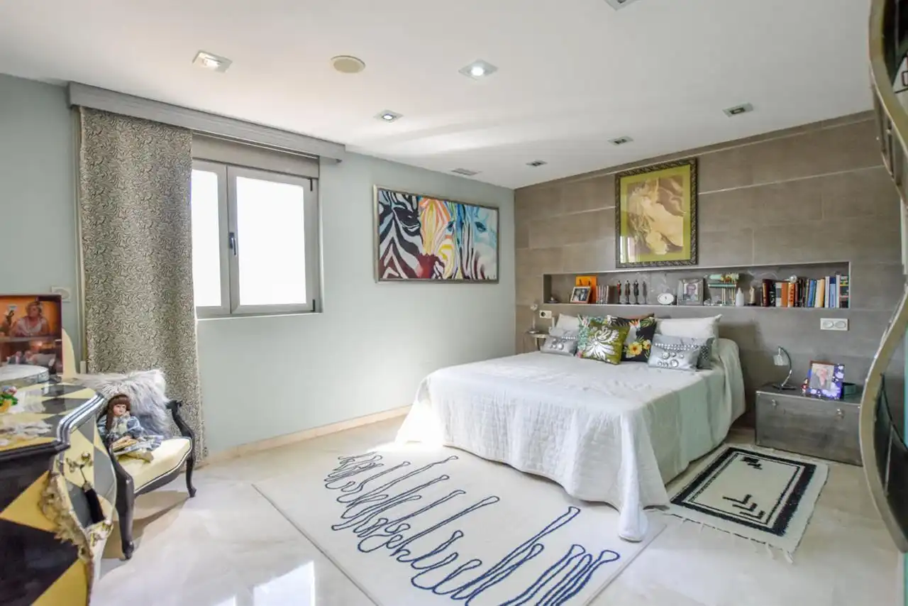 Habitación de Casa o chalet en venta en Águilas con Aire acondicionado, Jardín privado y Trastero