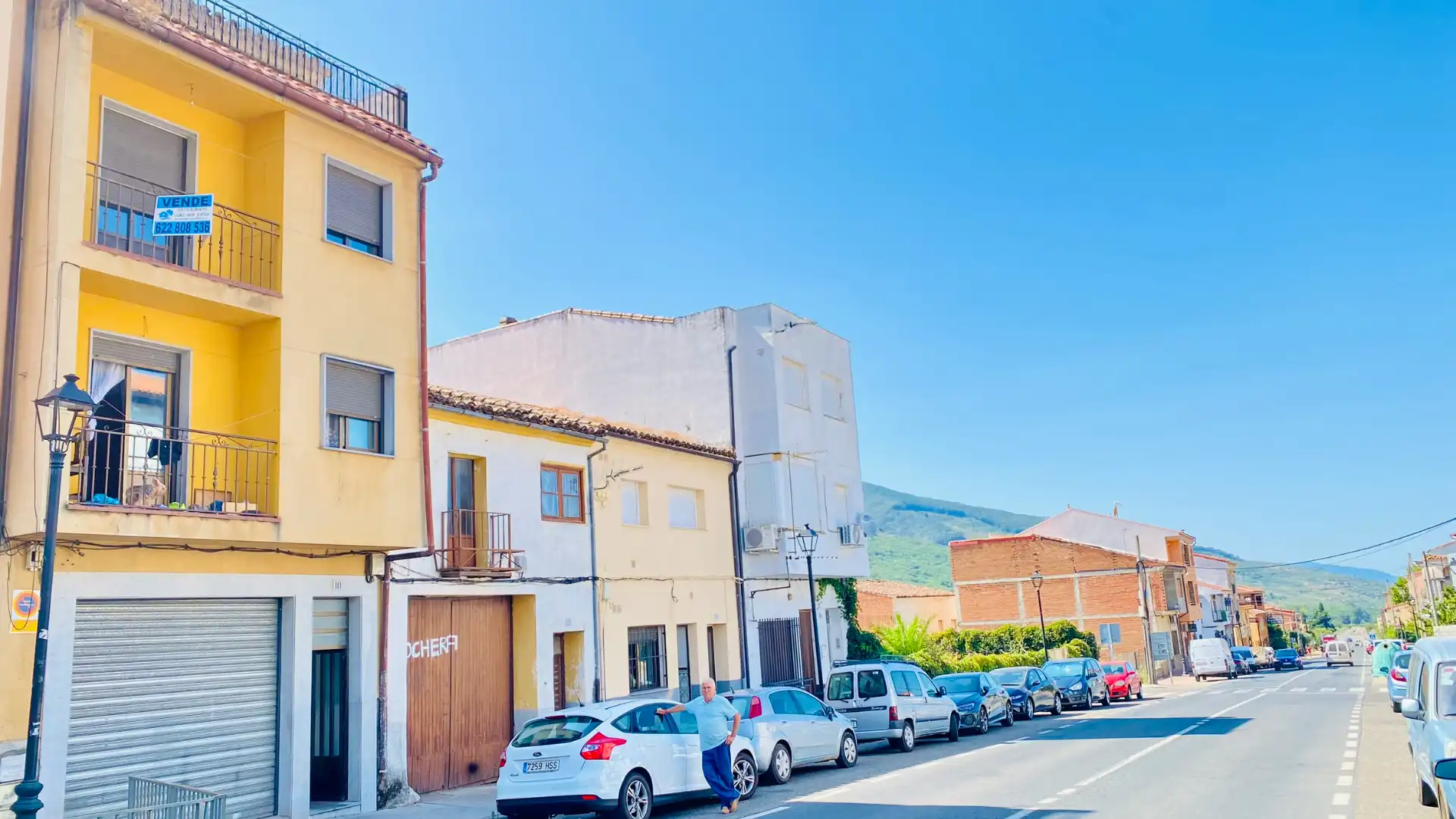 Vista exterior de Piso en venta en Jerte con Amueblado, Horno y Lavadora