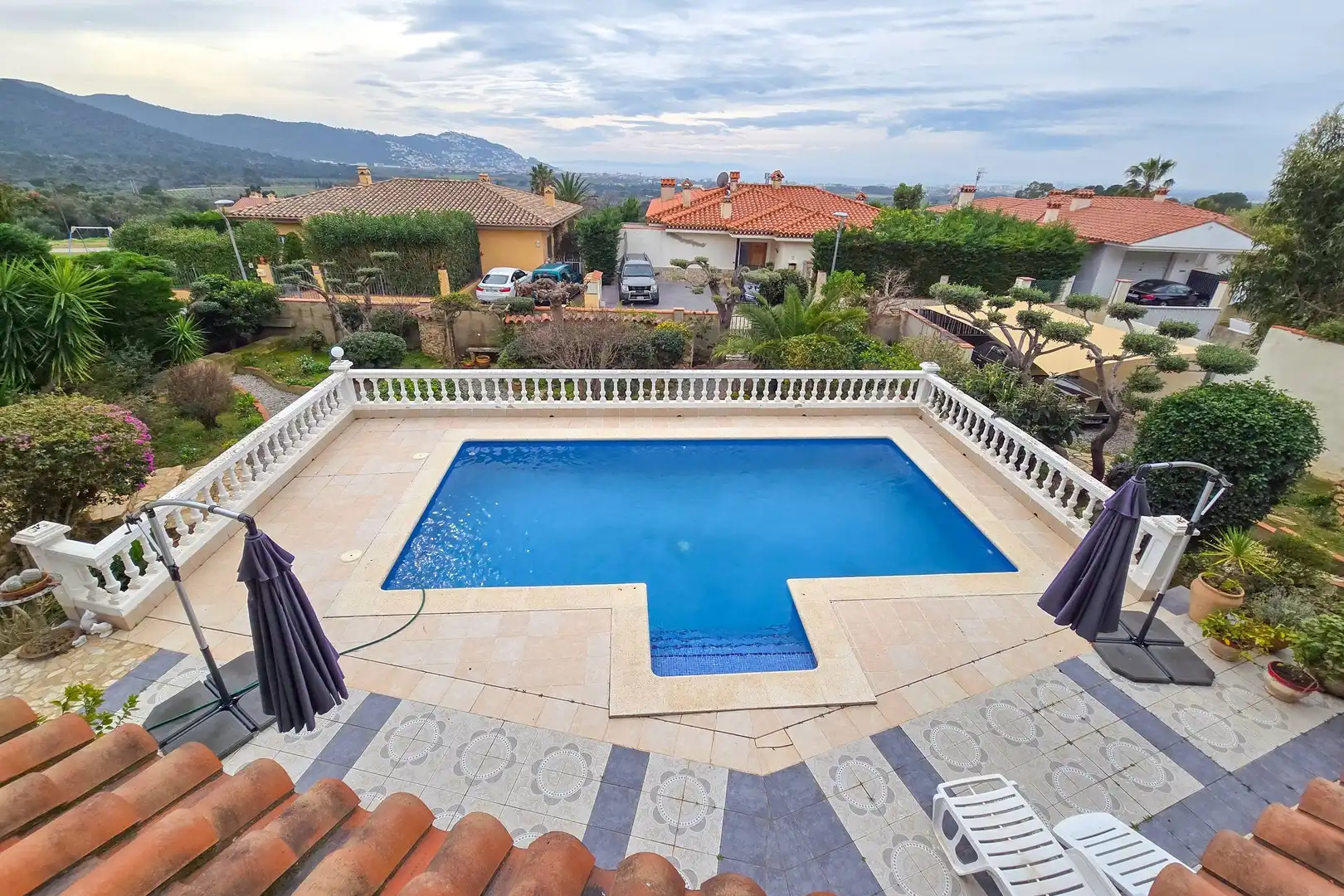 Swimming pool of Houses for sale in Roses  with Private garden, Terrace and Swimming Pool