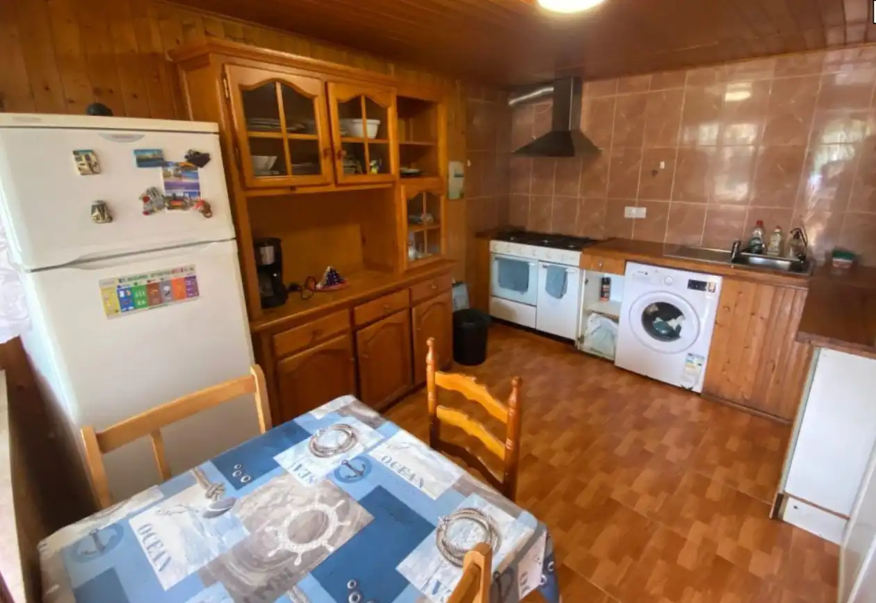 Cuina de Casa o xalet en venda en Torrevieja amb Jardí privat, Terrassa i Moblat