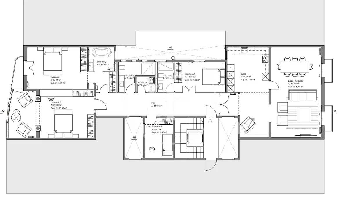 Piso con ascensor en venta en Carrer de Casp, imagen 25