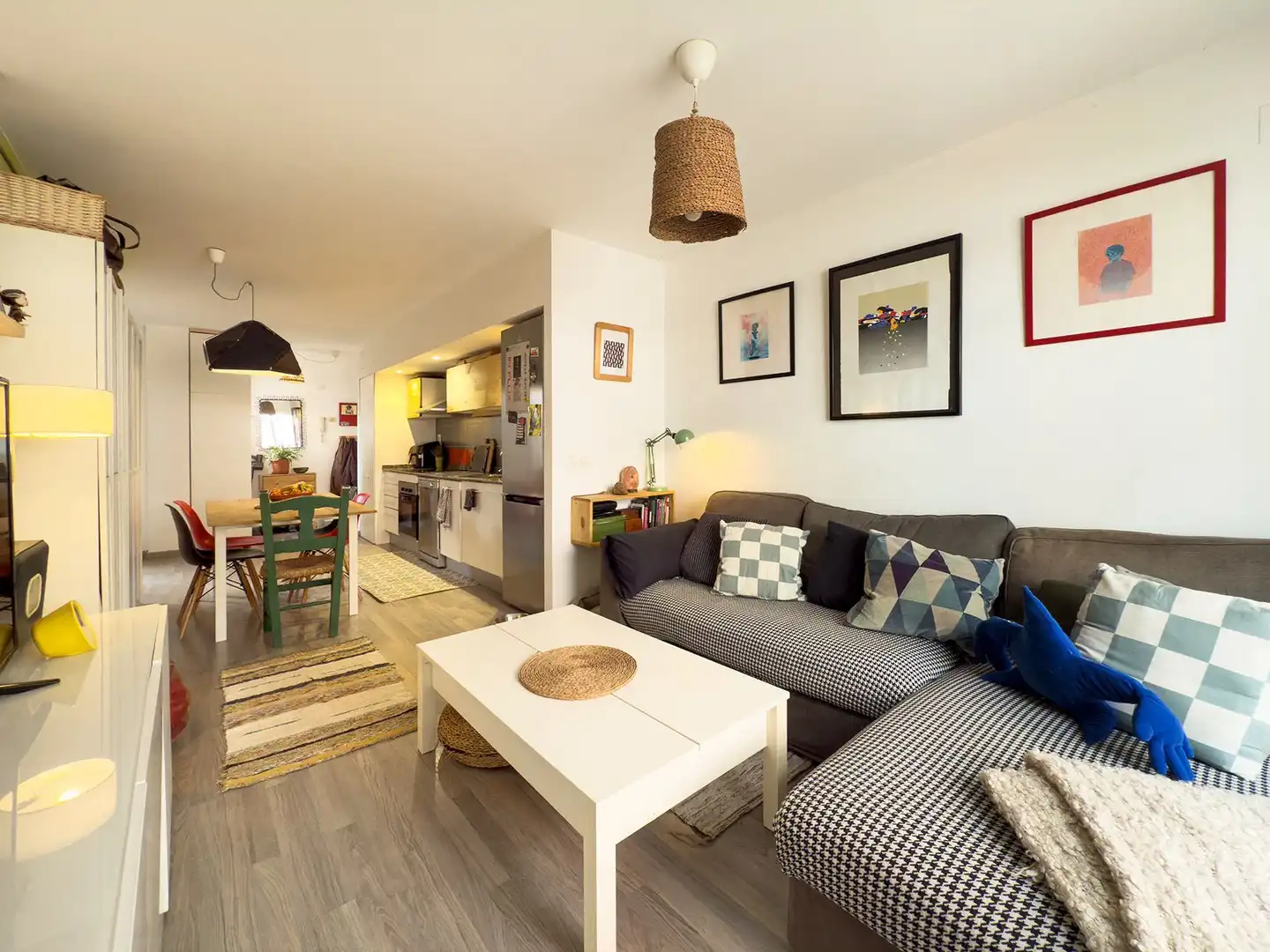Wohnzimmer von Wohnung zum Verkauf in Vilafranca del Penedès mit Terrasse