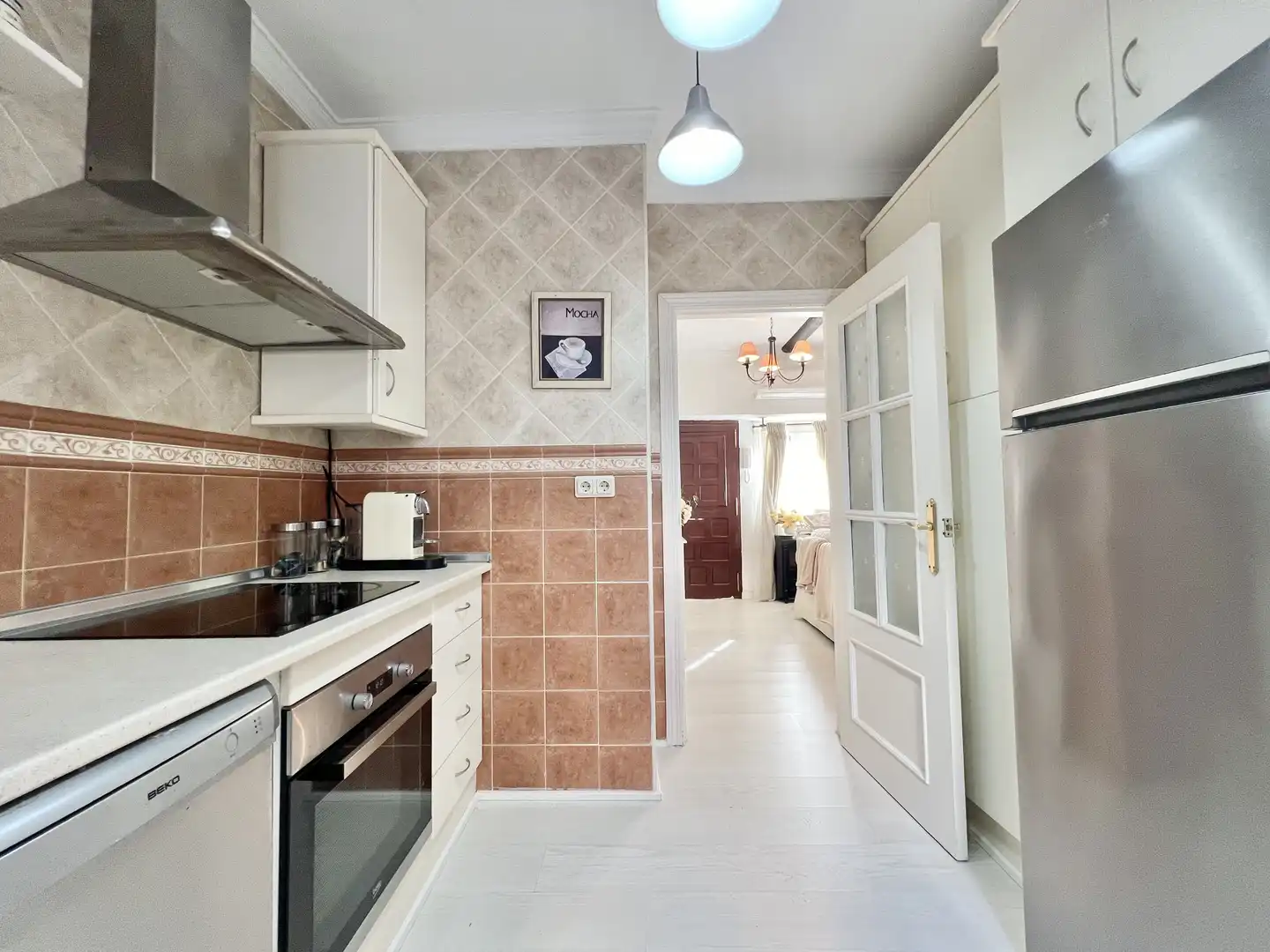 Kitchen of Flat for sale in Ronda  with Air Conditioner and Terrace