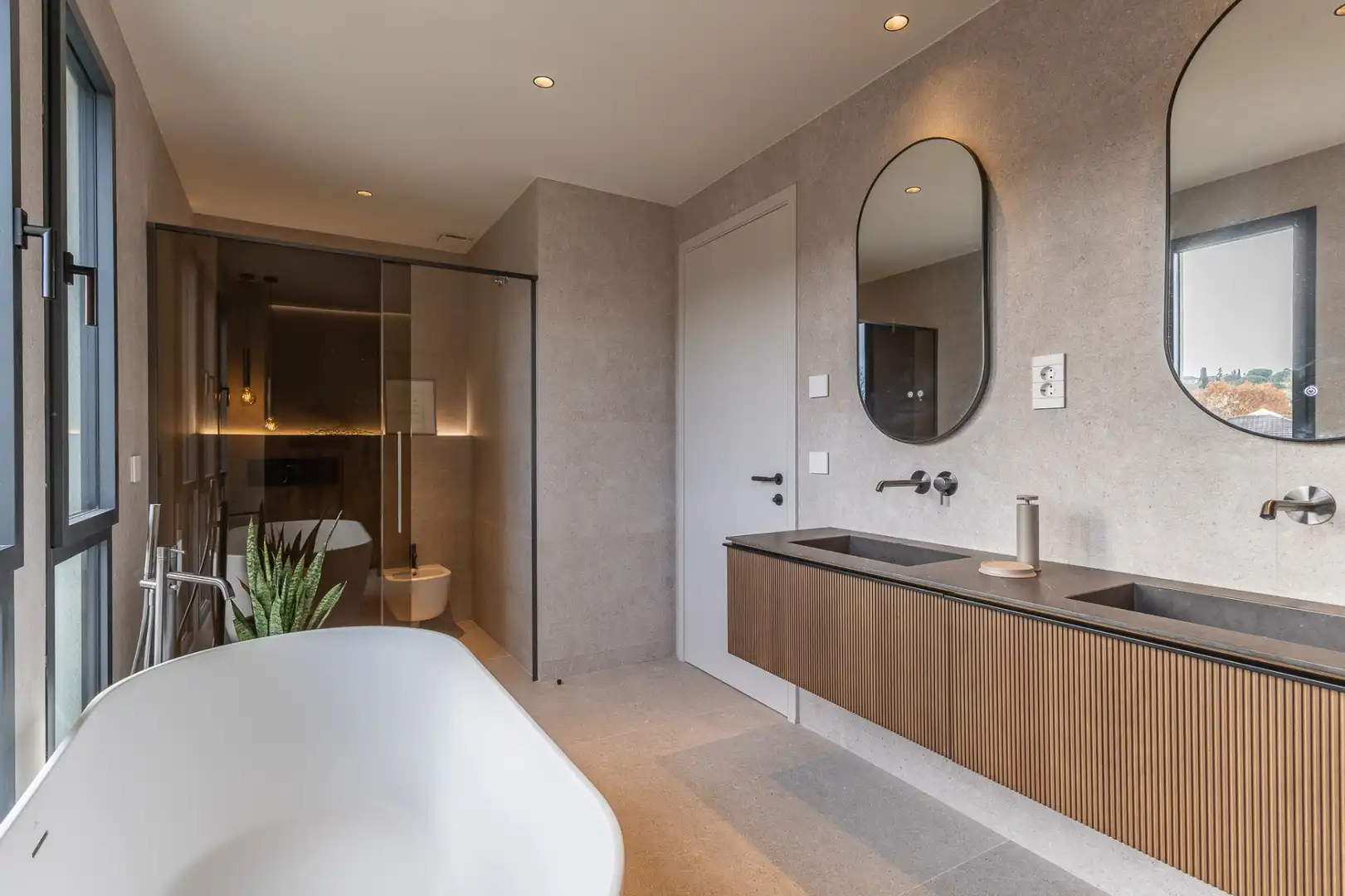Bathroom of Houses for sale in Sant Cugat del Vallès  with Air Conditioner, Heating and Private garden