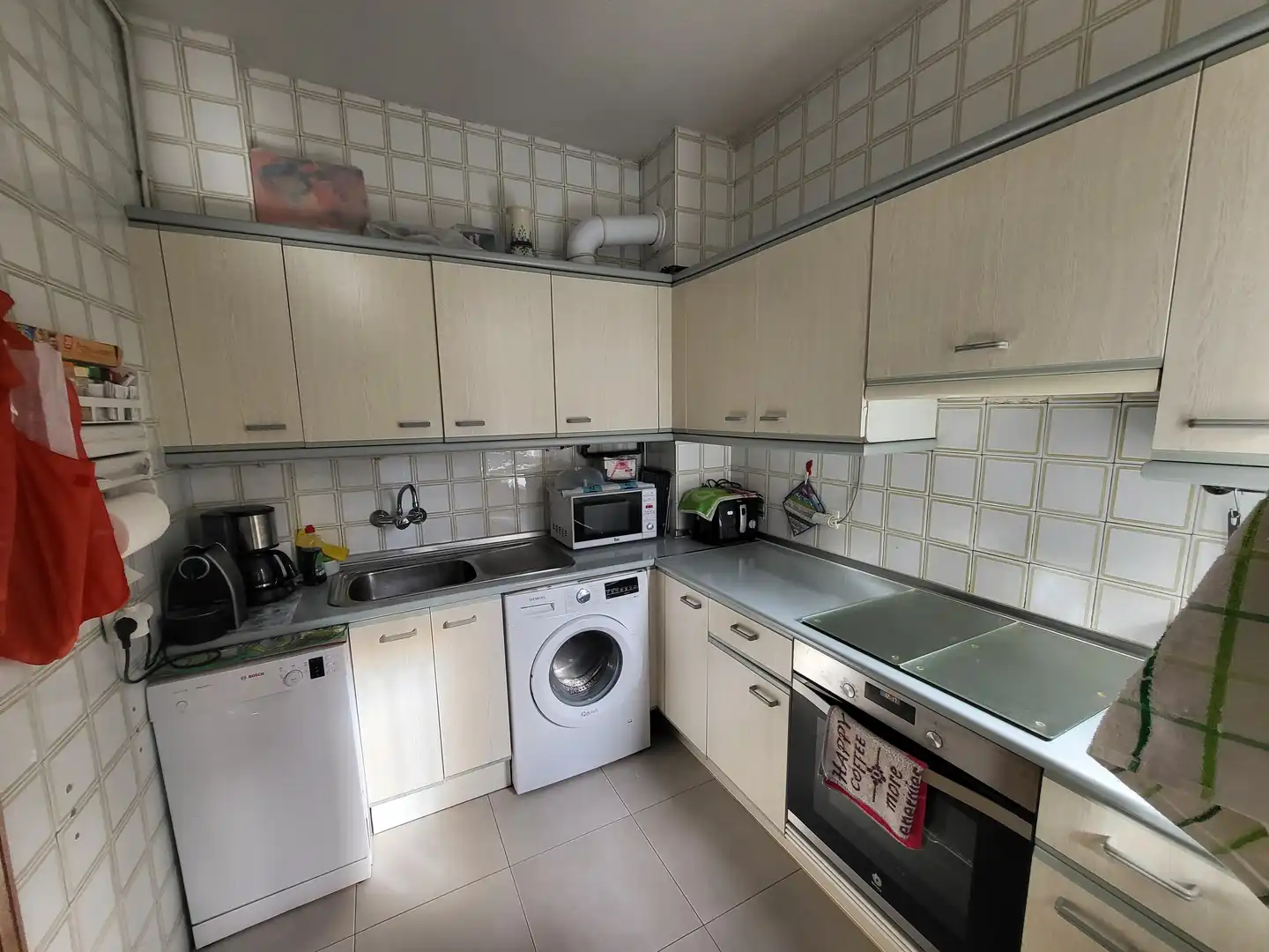 Küche von Wohnung zum Verkauf in Madrid mit Heizung, Parkett und Terrasse