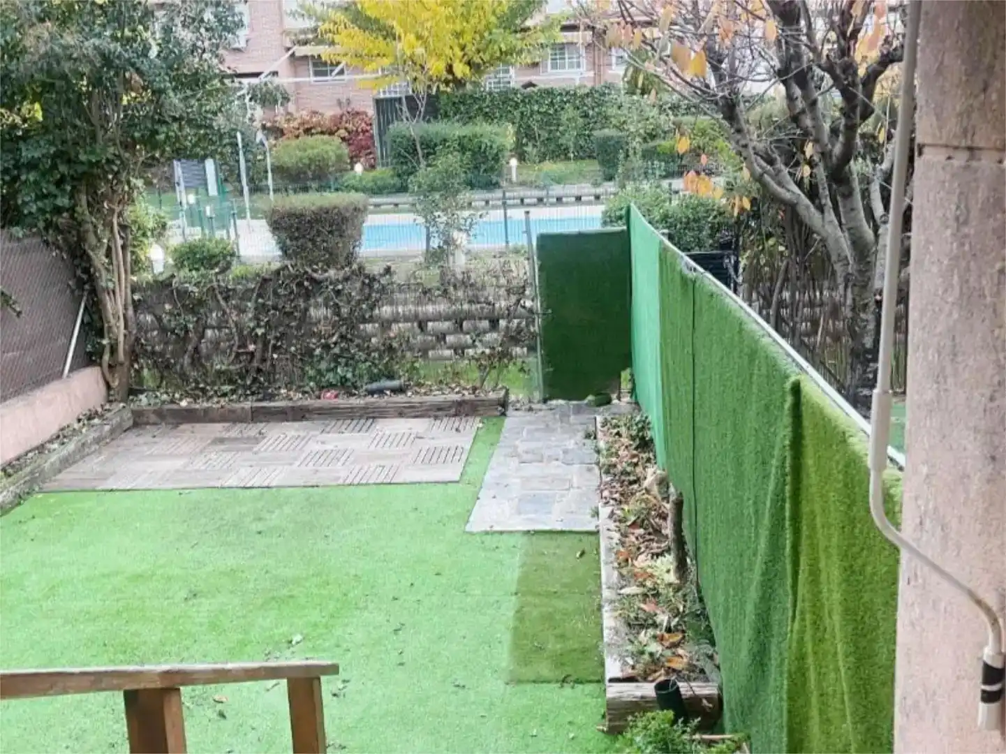 Jardí de Pis per a compartir en Villalbilla amb Aire condicionat, Jardí privat i Parquet