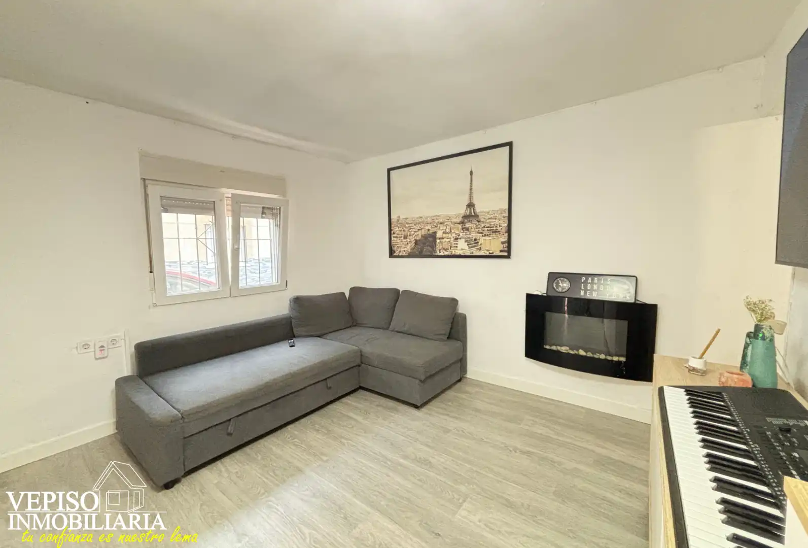 Sala de estar de Casa o chalet en venta en Arganda del Rey con Aire acondicionado, Calefacción y Parquet