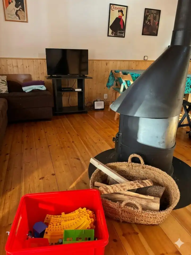 Sala de estar de Casa adosada en venta en Alp con Calefacción, Jardín privado y Balcón