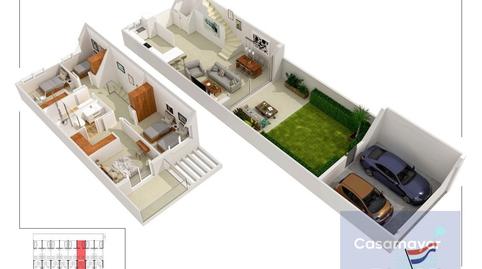 Foto 2 de Casa adosada en venta en Carrer del Teniente General D.vicente Ripoll Valls, Castalla, Alicante