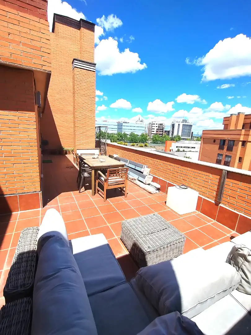 Terrasse von Dachboden zum Verkauf in Madrid mit Terrasse, Abstellraum und Gemeinschaftspool
