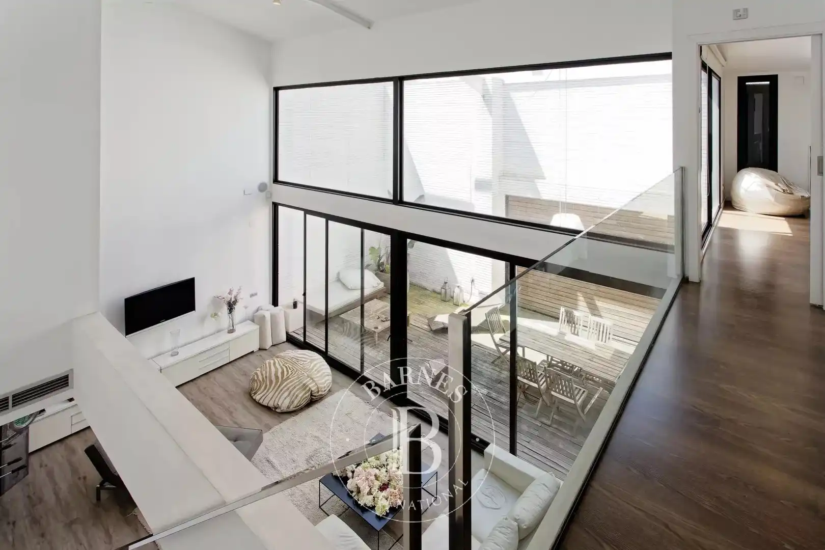 Terrasse von Loft zum Verkauf in Barcelona mit Klimaanlage, Heizung und Terrasse