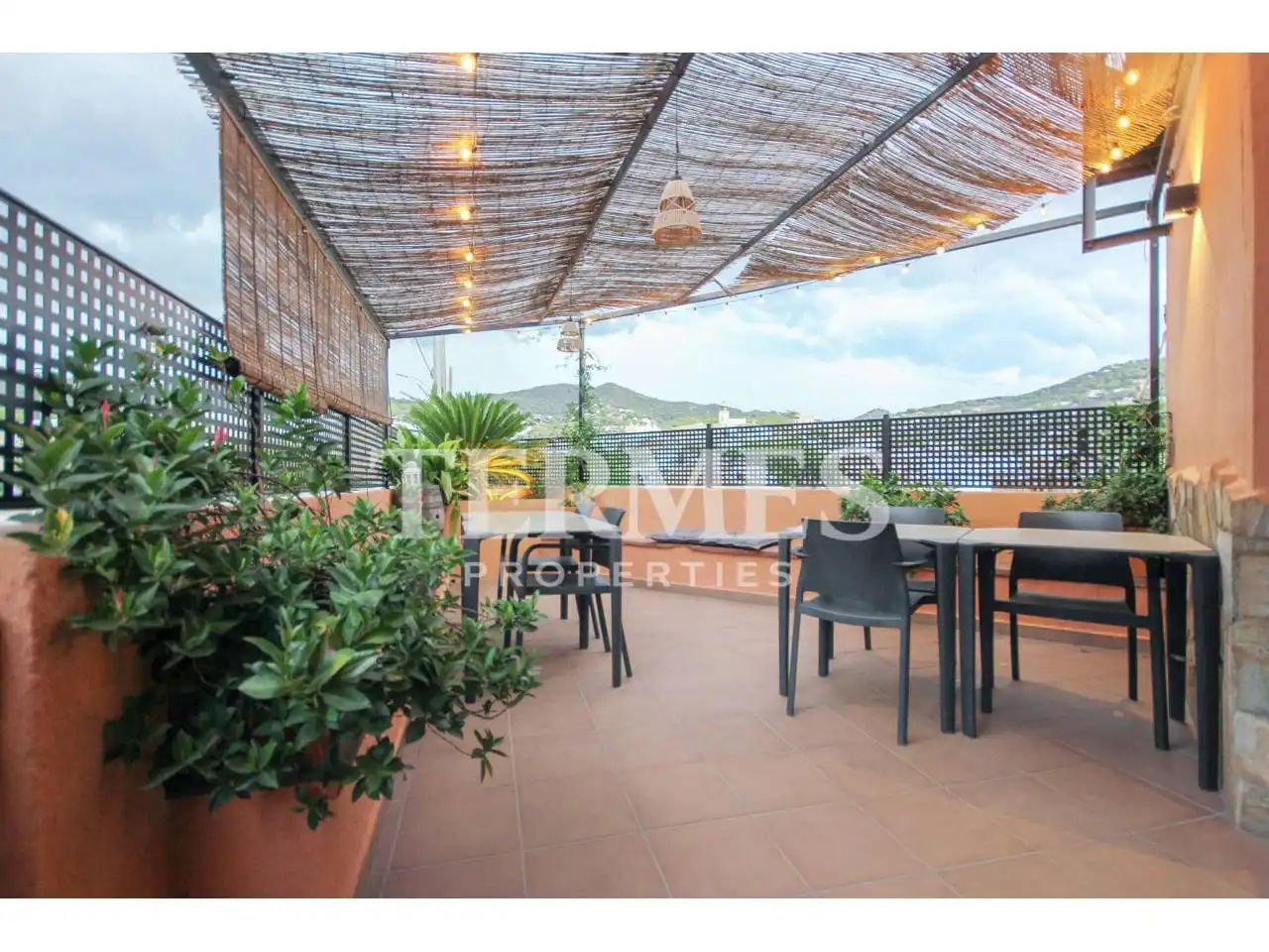 Terrasse von Geschaftsraum zum Verkauf in Cabrils mit Klimaanlage