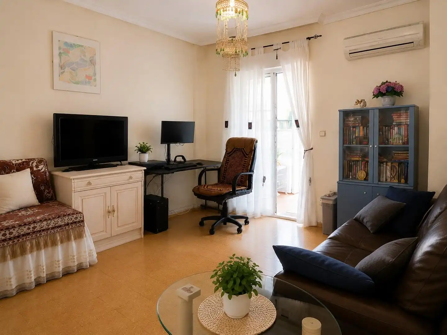 Living room of Houses for sale in Orihuela  with Air Conditioner, Heating and Private garden