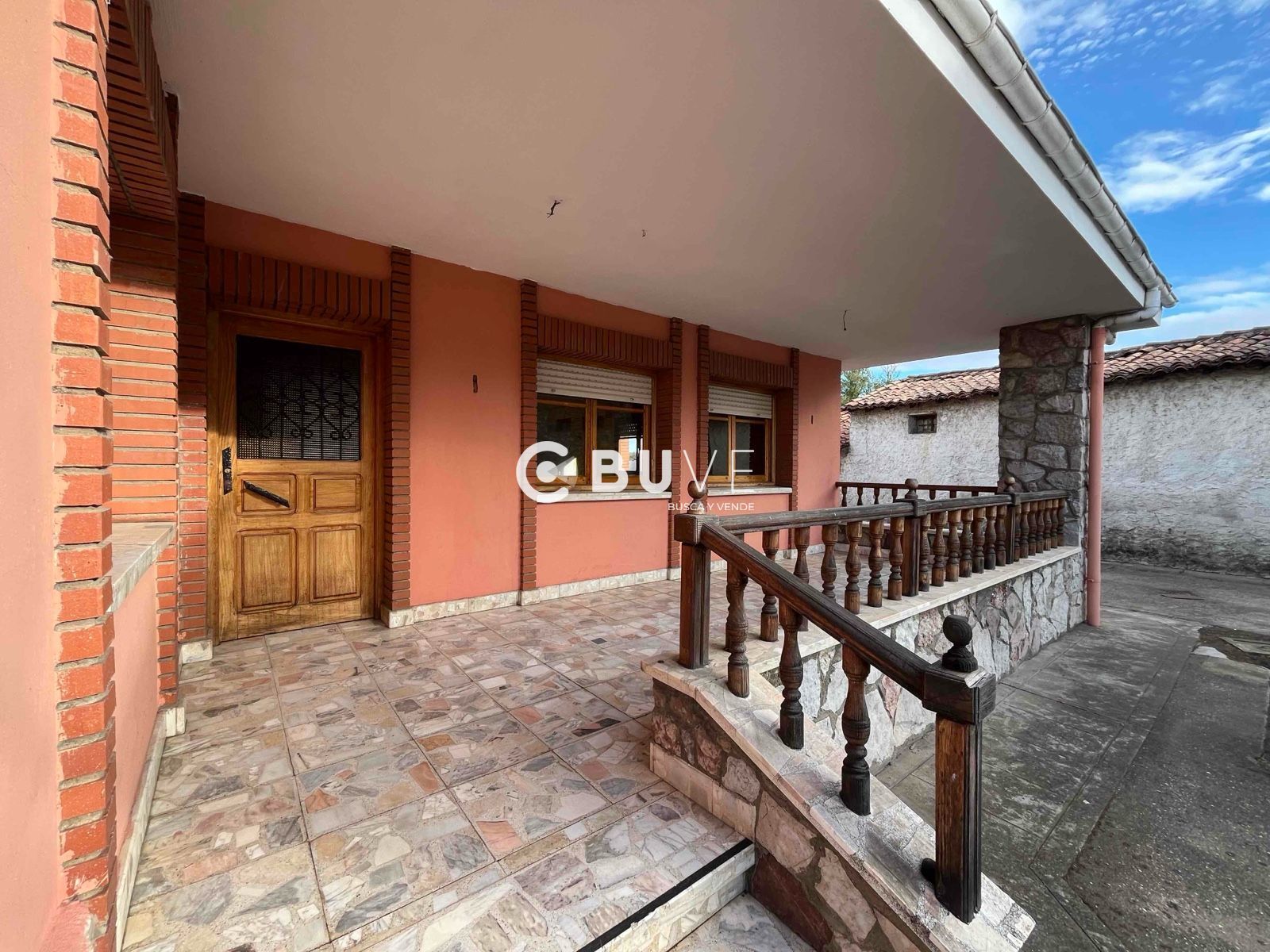 Exterior view of House or chalet for sale in Cuadros  with Heating and Terrace