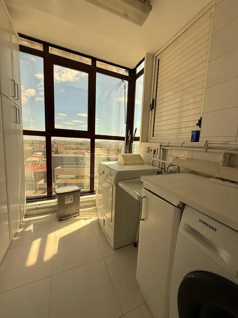Terraza de Piso de alquiler en Murcia con Aire acondicionado, Calefacción y Jardín privado