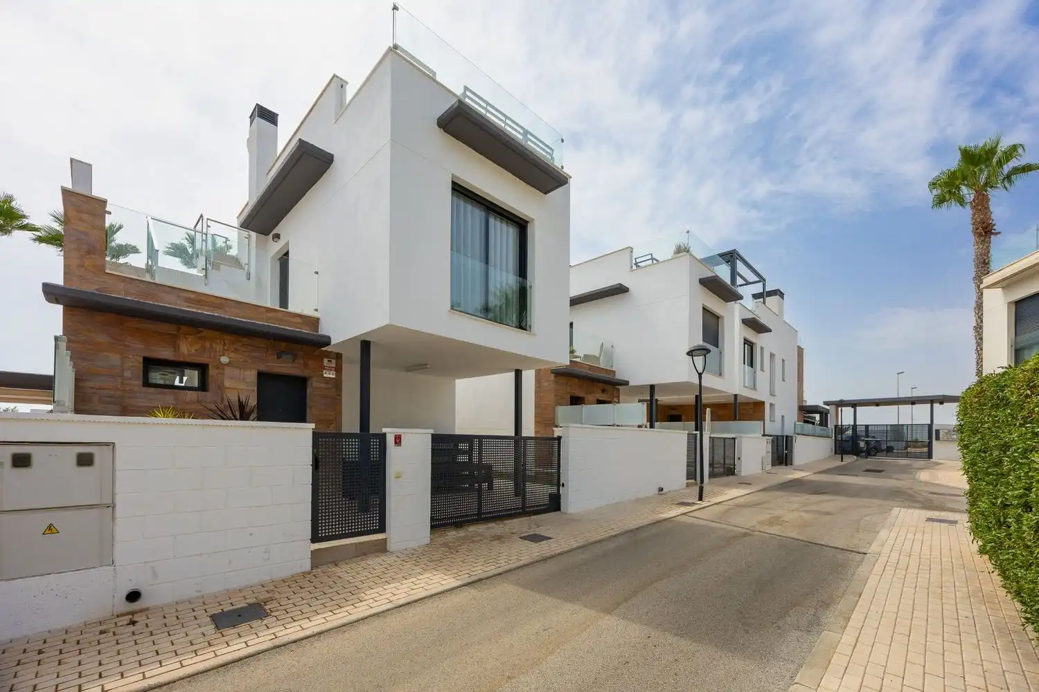 Exterior view of Houses for sale in Orihuela  with Air Conditioner, Private garden and Terrace