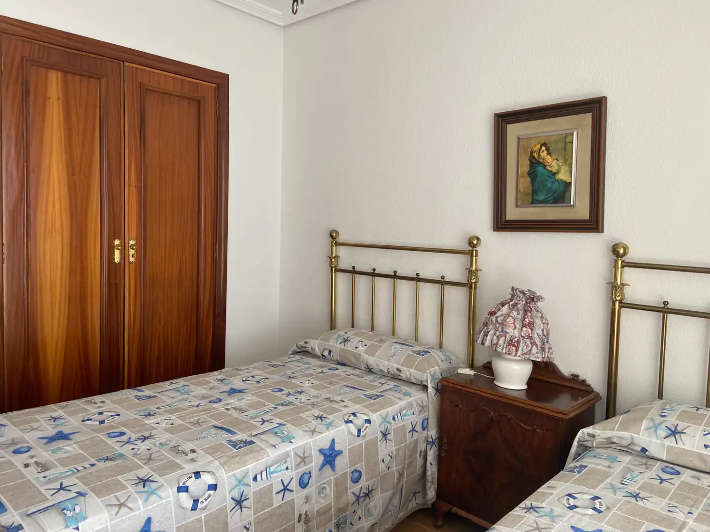 Bedroom of Flat for rent in Benidorm  with Heating, Parquet flooring and Terrace