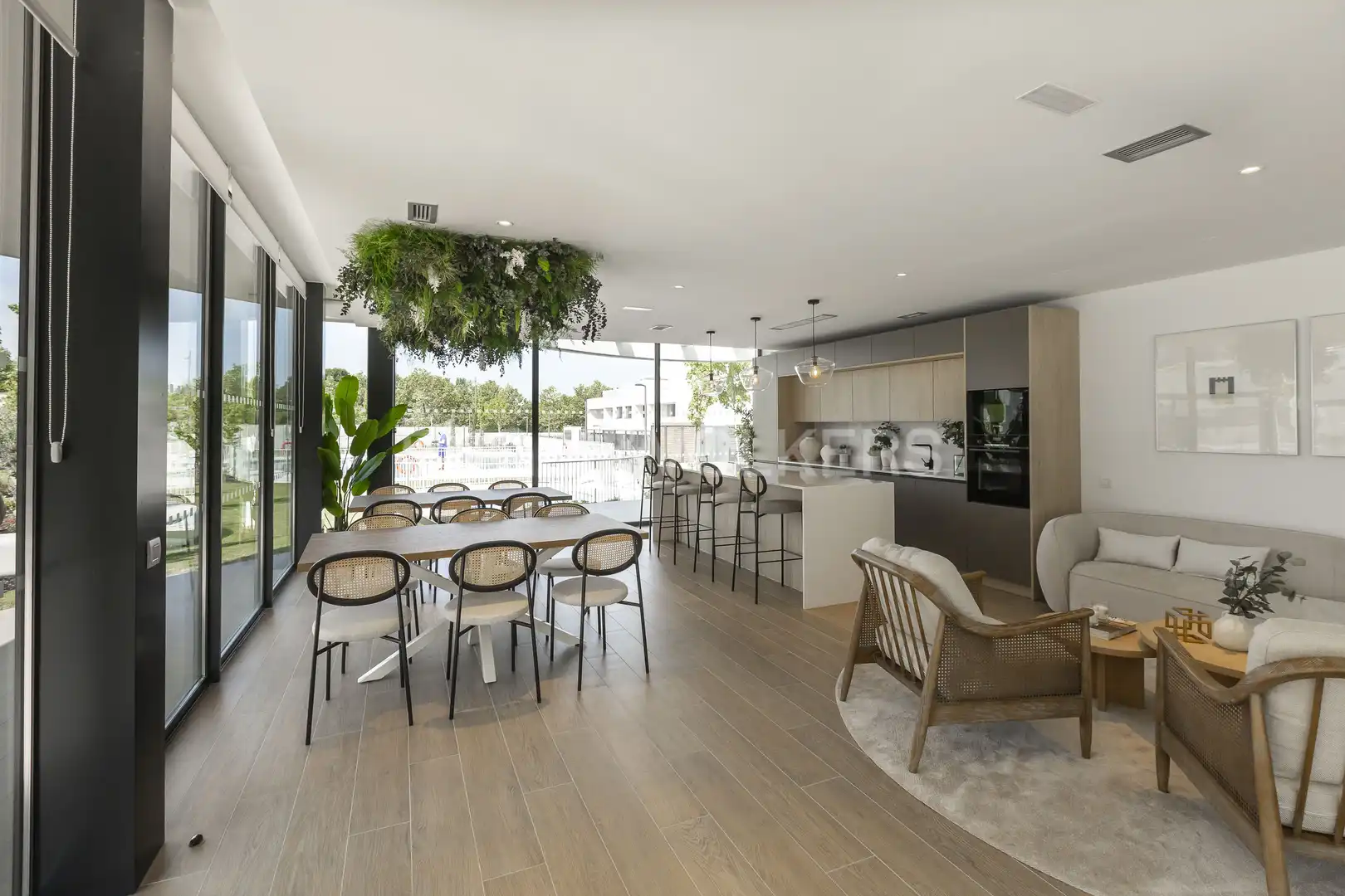 Dining room of Detached homes for rent in Boadilla del Monte  with Air Conditioner, Heating and Private garden