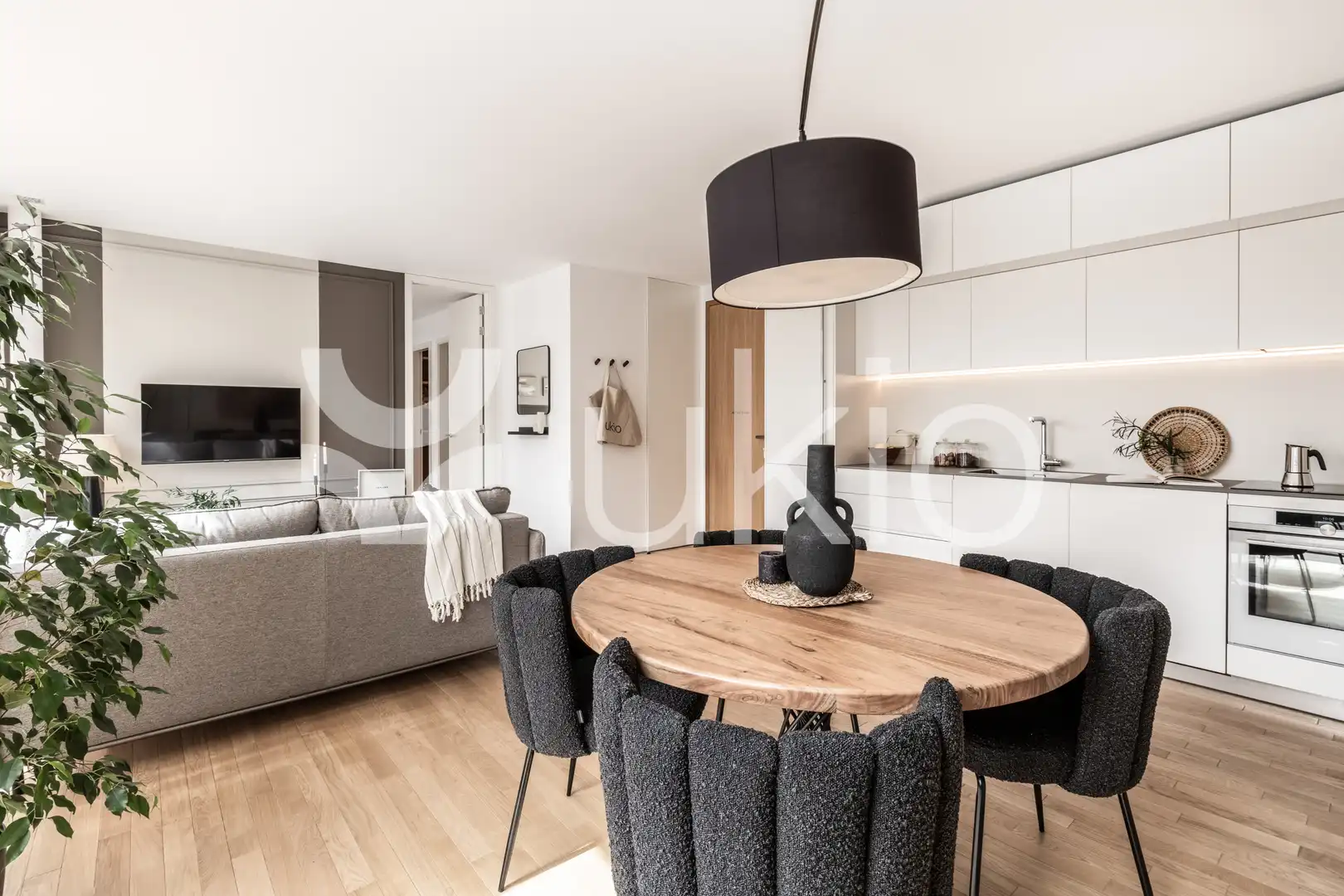 Wohnzimmer von Wohnungen zur Miete in Madrid mit Klimaanlage, Heizung und Möbliert