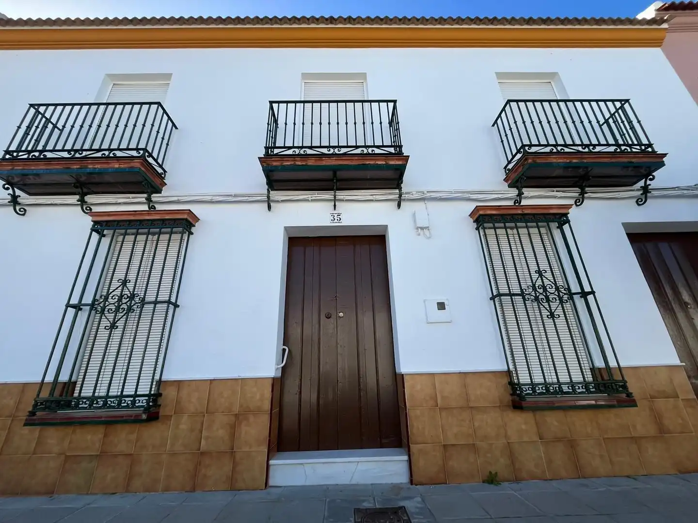 Vista exterior de Casa o chalet en venta en Manzanilla con Jardín privado y Trastero
