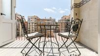 Terrace of Flat for sale in  Barcelona Capital  with Air Conditioner, Heating and Parquet flooring