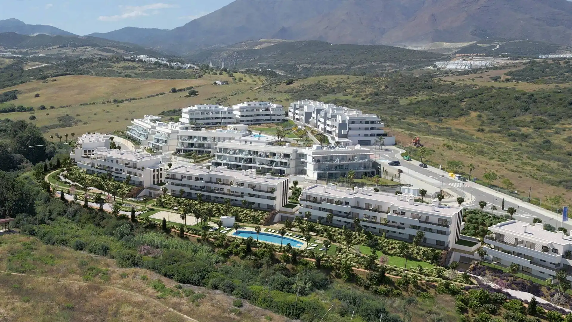 Vista exterior de Planta baixa en venda en Estepona amb Aire condicionat, Calefacció i Terrassa
