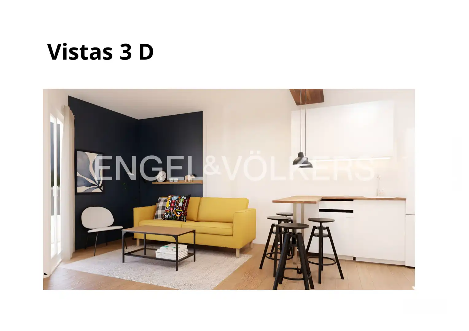 Sala de estar de Piso de alquiler en Madrid con Aire acondicionado, Calefacción y Jardín privado
