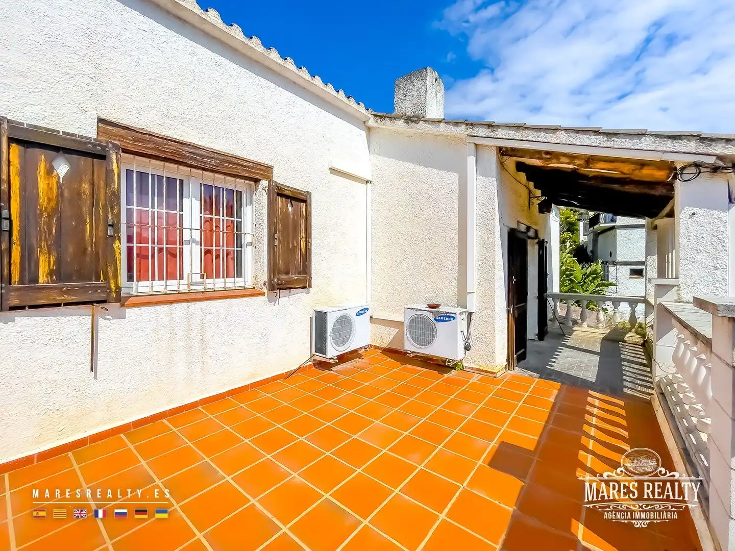Terraza de Casa o chalet en venta en Lloret de Mar con Aire acondicionado, Calefacción y Jardín privado