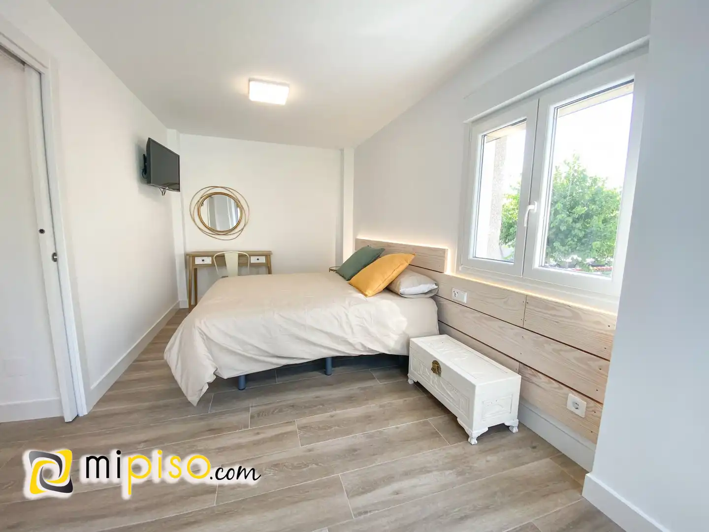 Schlafzimmer von Wohnung zum Verkauf in Laredo mit Terrasse und Möbliert