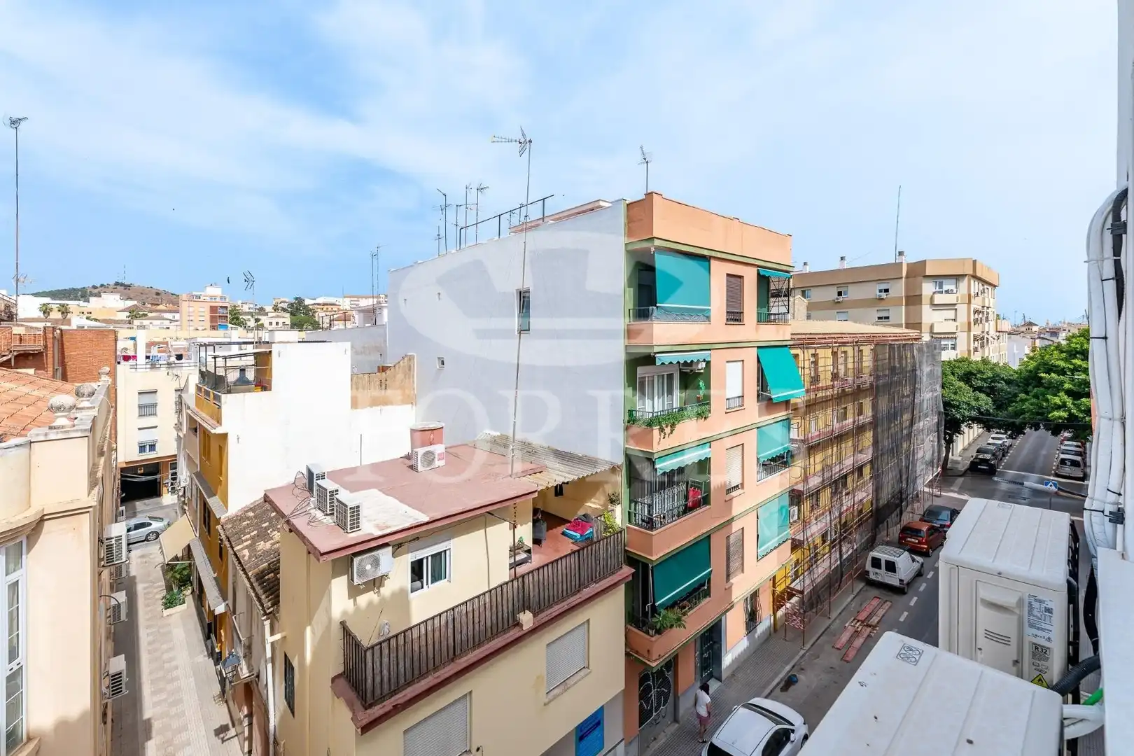 Exterior view of Flat for sale in Málaga  with Air Conditioner