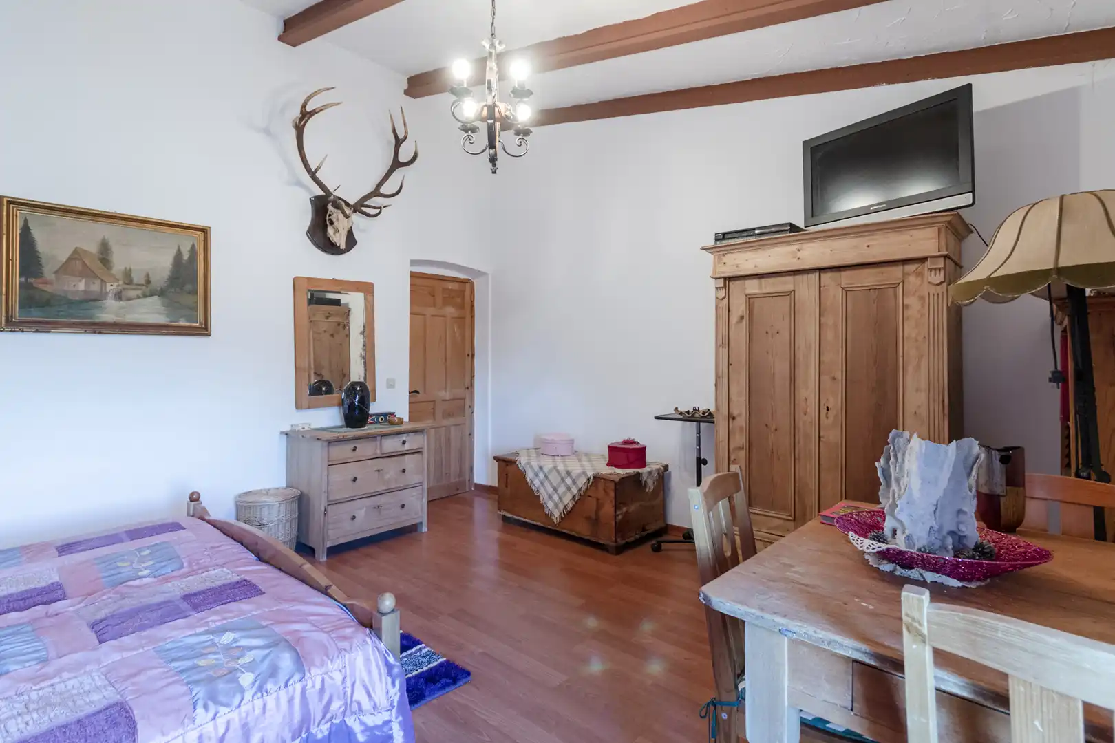 Dormitori de Finca rústica en venda en Banyeres del Penedès amb Jardí privat, Parquet i Piscina