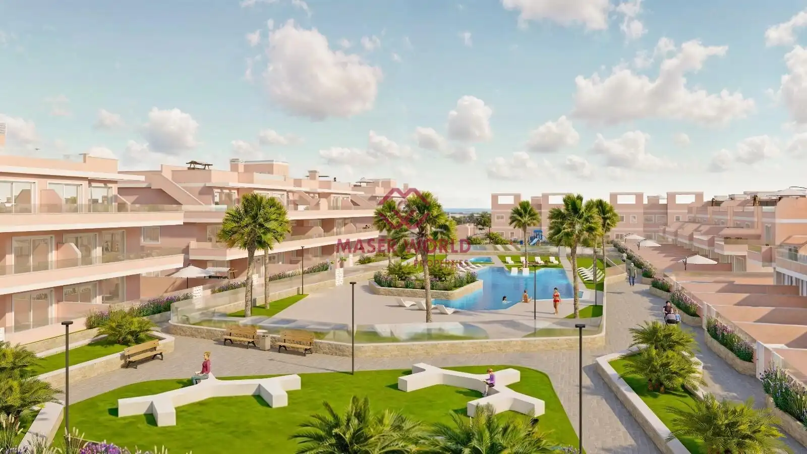 Baixos amb piscina en venda a Pilar de la Horadada ciudad, imagen 3