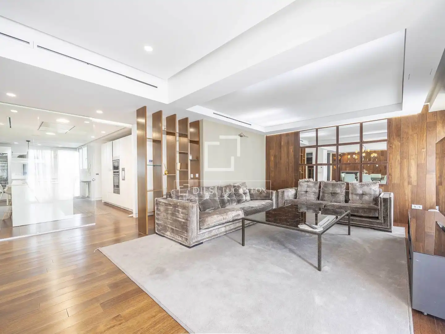 Sala d'estar de Pis de lloguer en Quart de Poblet amb Aire condicionat, Calefacció i Parquet