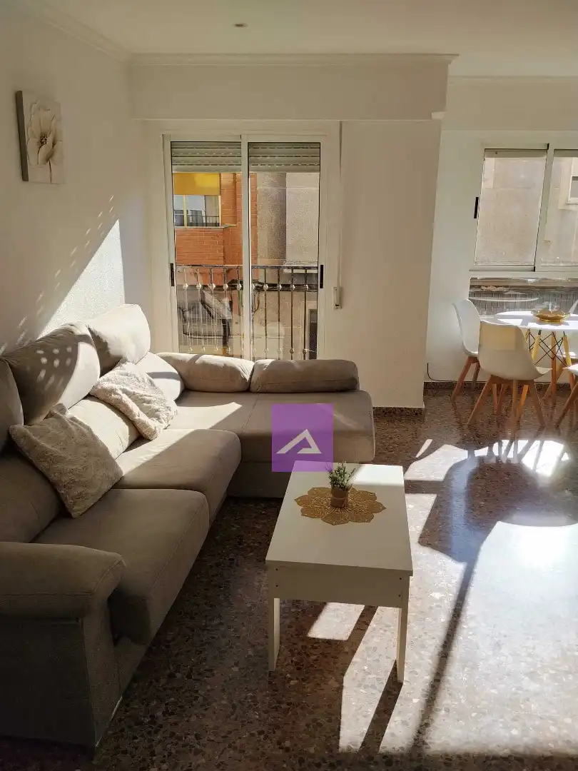 Sala d'estar de Pis en venda en Algemesí amb Terrassa i Balcó