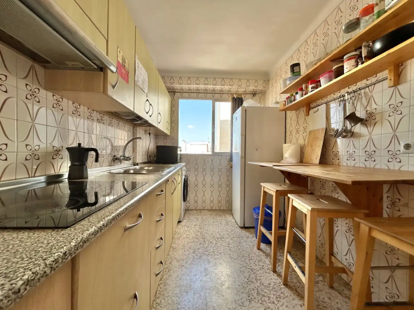 Cuina de Apartament en venda en Málaga amb Aire condicionat, Balcó i Internet